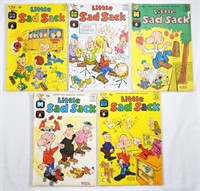 (5)HARVEY COMICS LITTE SAD SACK