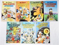 (7) WALT DISNEY UNCLE SCROOGE ADVENTURES COMICS