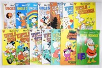 (14) WALT DISNEY UNCLE SCROOGE COMICS