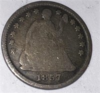 1857 Half Dime