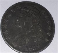 1832 Silver 50 Cent Piece. (Liberty)