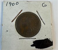 1900  Indian Head Penny. G