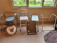 Medical Assist Items, Shower Seat, Comode Chair