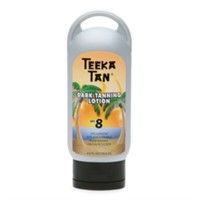 (3) Teeka Tan SPF 8 Dark Tanning Lotion,