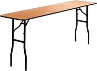 Flash Furniture 18x72 Wood Fold Training Table