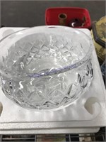 Fancy glass bowl