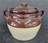 (AN) Monmouth Pottery Crock Canister Stoneware