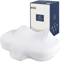Sagino Cervical Memory Foam Pillow  2 Pillowcases