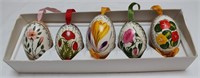 West German Hand Crafted Decorative Eggs