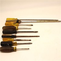 Screw Drivers (9)  Yellow