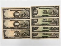 Rare WWII sequential # Japanese invasion money