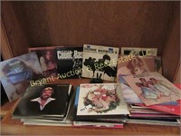 ASSORTED 33 ALBUMS (KENNY ROSAN, DOLLY PARTON,
