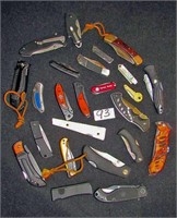 Folding & Adv. Knives - 24 Total