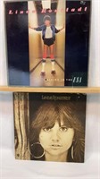 Two Linda Ronstadt albums.