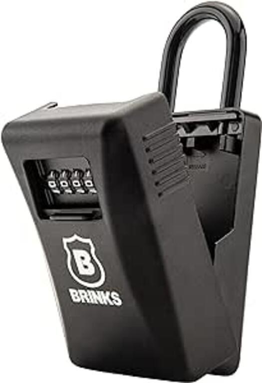 BRINKS - 79mm Outdoor Lock Box (Black)