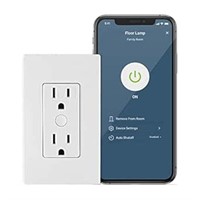 Leviton Decora Smart Outlet D215R-2RW (White)