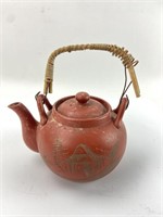 Yixing Terracotta Red Ware Japanese Tea Pot