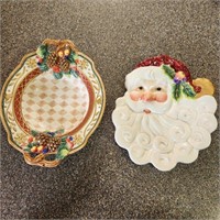 Fitz & Floyd Small Holiday Plates