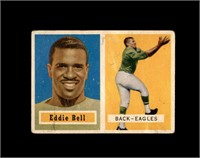 1957 Topps High #99 Eddie Bell P/F to GD+