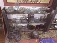 Large Selection of Cut Glass Pieces