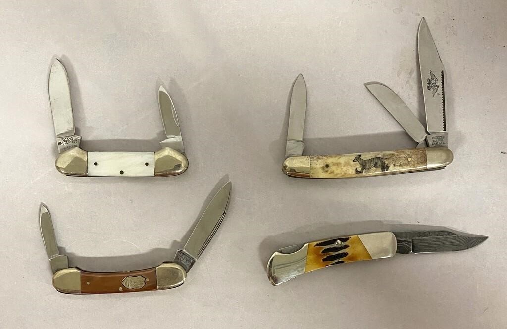Four Poket Knives