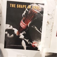 Coca cola posters, Gretzky and more
