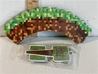 Minecraft Cupcake Toppers and Wrappers for Game