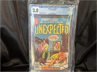 D.C. Comics Unexpected #181 Bronze CGC Graded 3.0