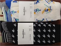 6 PAIRS GOODFELLOW MEN'S SOCKS (7 - 12)