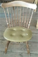 Nickol Stone Vintage Wood Chair