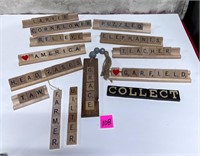 Scrabble Tile Letters DIY