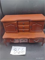 Wooden Multi Drawer Jewelry Chest 14x75x10