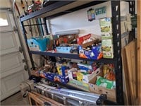 HEAVY LARGE GARAGE SHELVING (PICKUP AT END OF DAY)