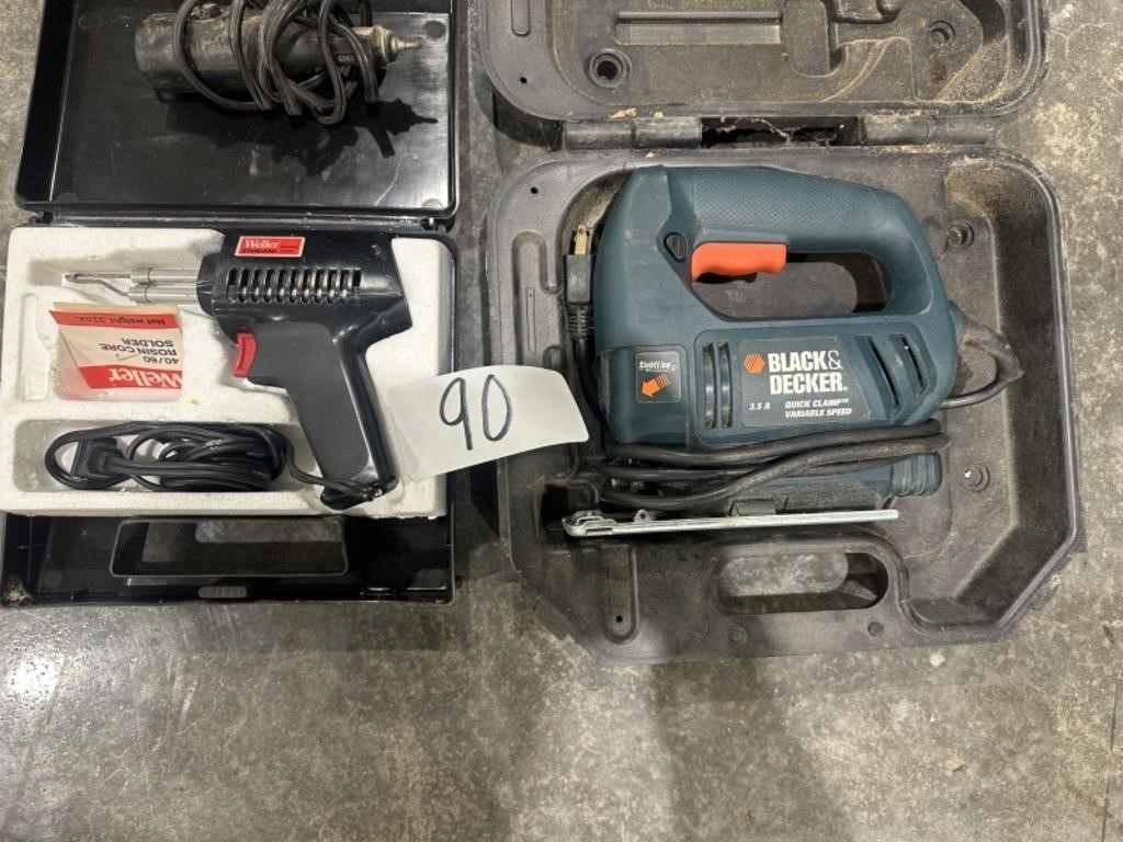 Black & Decker Jig Saw, Dremel Tool