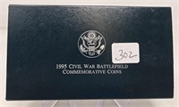 1995 Civil War Dollar Proof