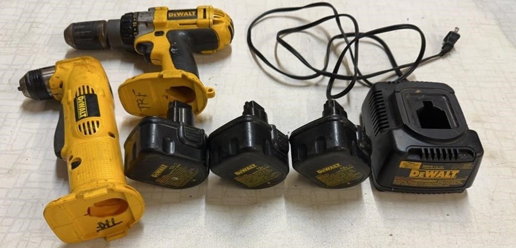 Huge Tool Auction! Milwuakee, Dewalt, Makita, Craftsman & Mo