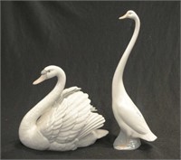 Lladro swan figurine