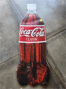 Corigated Plastic Coke Bottle 6' x 22"