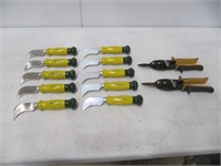 STRAIGHT TIN SNIPS & RICHARD C-5 KNIVES