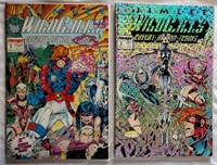 1992 Jim Lee "Wildcats" Foil #1 + #2 - Both VNM