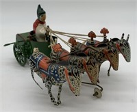 Tin Wind Up TW Chariot Toy