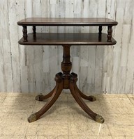 Vintage Clawfoot Side Table