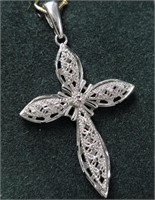 $830 14K  Cross  Pendant