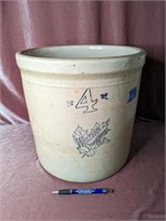 No. 4 Western Stoneware Co. Crock