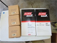 Lot of Baldwin Air & Fuel Filters
