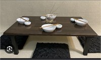 Japanese Chabudai Table Folding