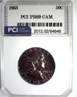 1963 Franklin PR69 CAM Lists $850 Purple