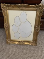 16" x 20" gold picture frame