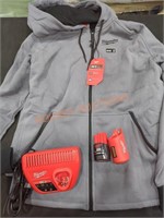 Milwaukee M12 Heated Hoodie Kit Size L gray