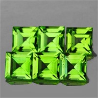 Natural AAA Green Peridot {Flawless-VVS1}